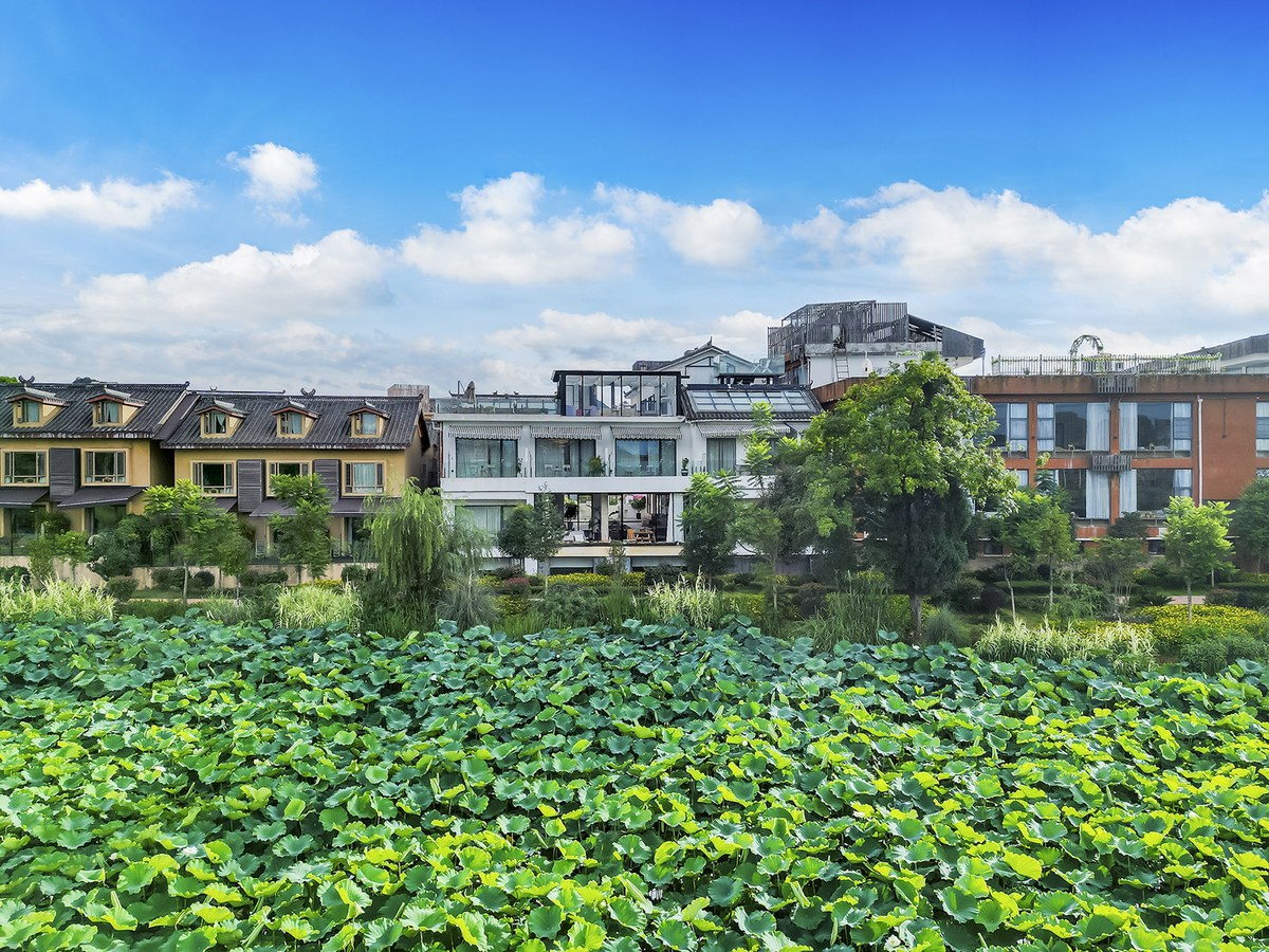 普者黑酒店住宿：云南摄影