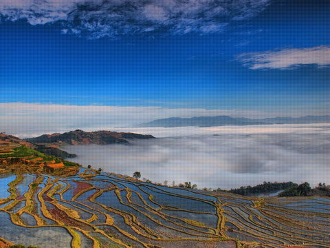 元阳梯田