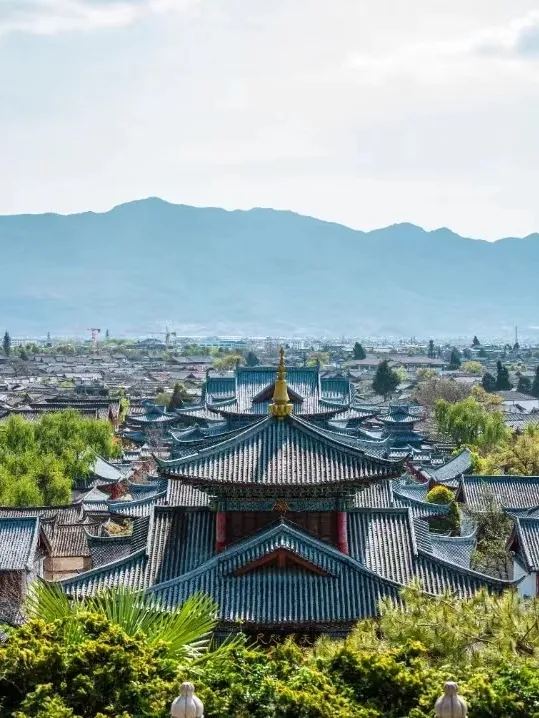 丽江古城 · 全景俯瞰
