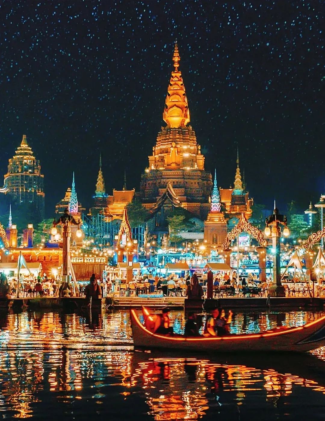 告庄 · 大金塔夜景