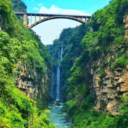 马岭河峡谷